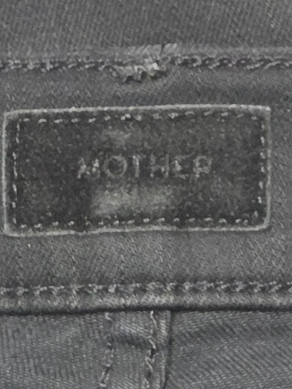 Mother The Hustler Ankle Fray Jeans Not Guilty Size 26 - Picture 8 of 11
